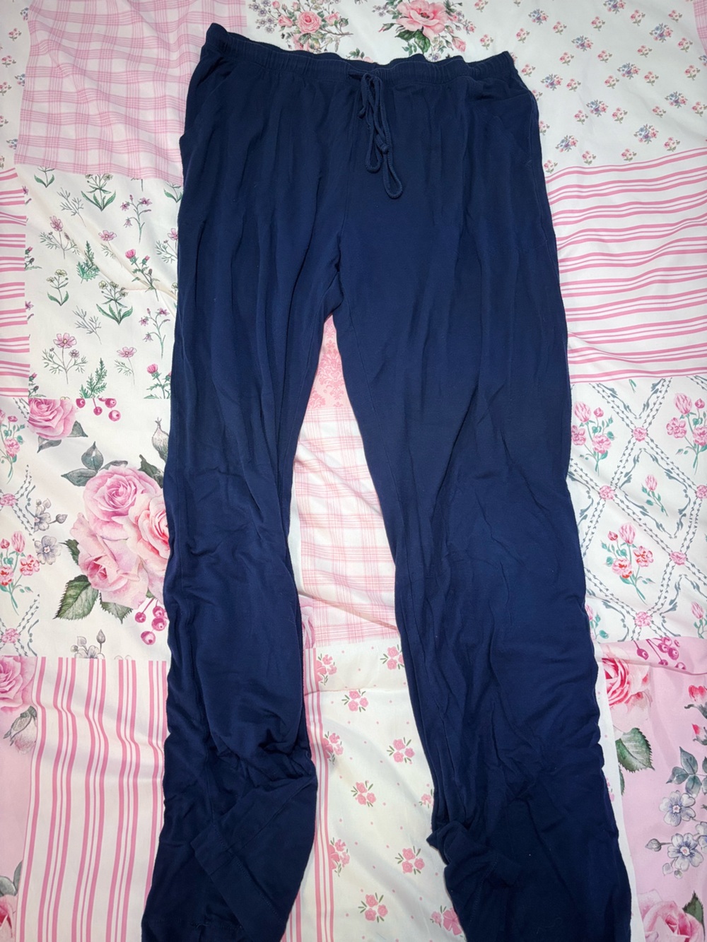 Auden Navy Blue Stretch Leggings